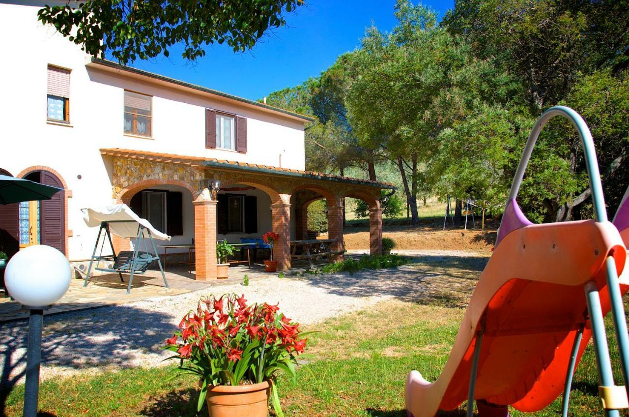 Agriturismo San Lino-Gilberto Massa Marittima Bagian luar foto